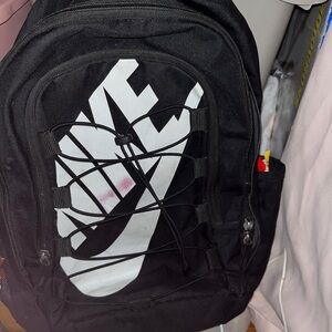 black Nike book bag pretty good condition